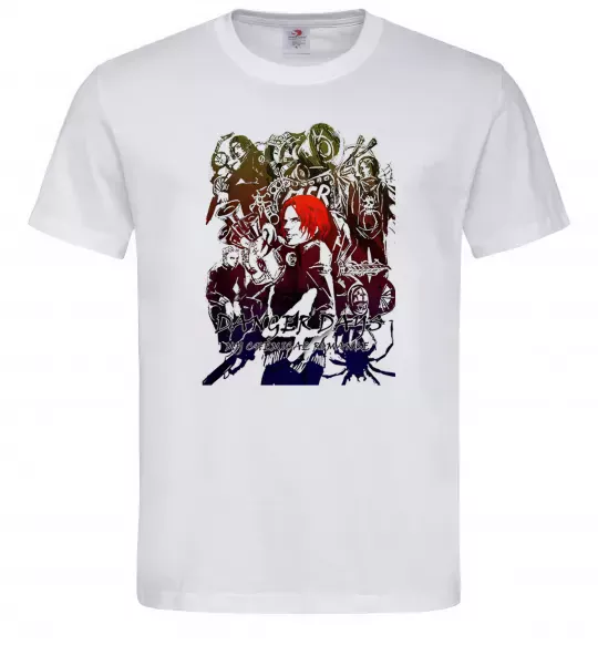 Мужская футболка My chemical romance art Белый фото