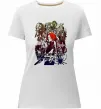 Жіноча преміум футболка My chemical romance art Білий фото