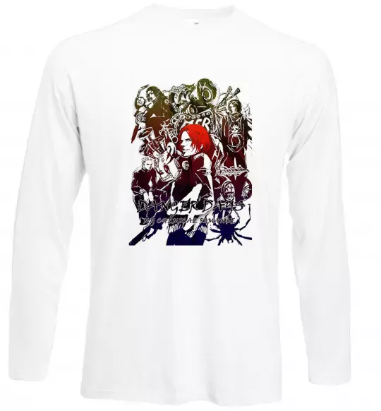 Лонгслив My chemical romance art Белый фото