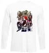 Лонгслив My chemical romance art Белый фото