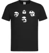 Чоловіча футболка Queen faces Чорний Чоловіча футболка Queen faces Чорний фото