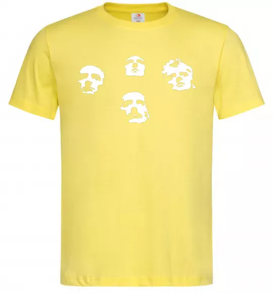 Чоловіча футболка Queen faces Лимонний фото