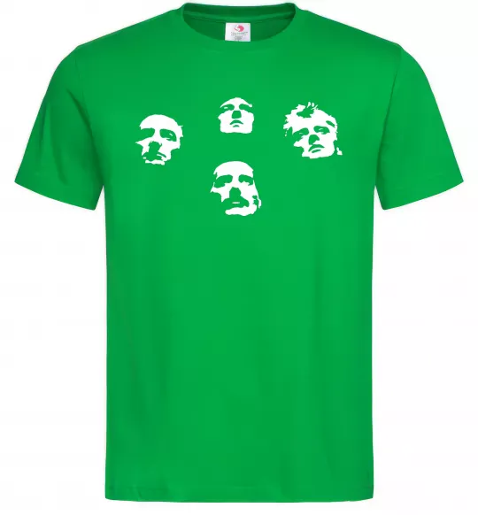 Чоловіча футболка Queen faces Зелений фото