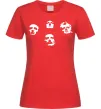 Жіноча футболка Queen faces Червоний фото
