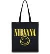 Эко-сумка Nirvana logo Черный фото