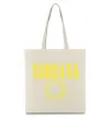 Эко-сумка Nirvana logo Бежевый фото
