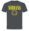 Мужская футболка Nirvana logo Графит фото
