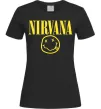 Женская футболка Nirvana logo Черный Женская футболка Nirvana logo Черный фото