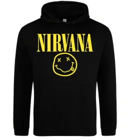 Жіноча толстовка (худі) Nirvana 1987 Чорний фото Жіноча толстовка (худі) Nirvana 1987 Чорний фото