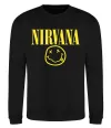 Свитшот Nirvana logo Черный фото