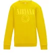 Детский Свитшот Nirvana logo Солнечно желтый Детский Свитшот Nirvana logo Солнечно желтый фото