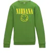 Детский Свитшот Nirvana logo Лаймовый Детский Свитшот Nirvana logo Лаймовый фото