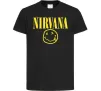 Детская футболка Nirvana logo Черный Детская футболка Nirvana logo Черный фото