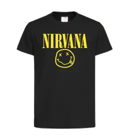 Детская футболка Nirvana band photo Белый фото