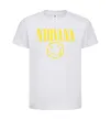 Детская футболка Nirvana logo Белый Детская футболка Nirvana logo Белый фото