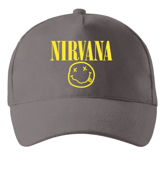 Кепка Nirvana logo Серый фото