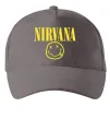 Кепка Nirvana logo Серый фото