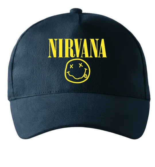 Кепка Nirvana logo Темно-синій фото