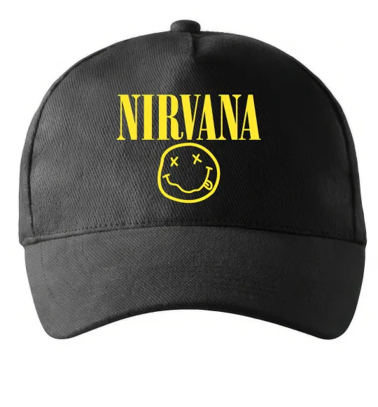 Кепка Nirvana logo Чорний фото