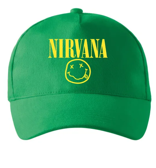 Кепка Nirvana logo Зелений фото