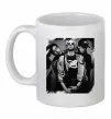 Чашка керамічна Nirvana band photo Білий Чашка керамічна Nirvana band photo Білий фото