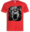 Чоловіча футболка Nirvana band photo Червоний Чоловіча футболка Nirvana band photo Червоний фото