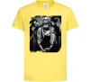 Детская футболка Nirvana band photo Лимонный Детская футболка Nirvana band photo Лимонный фото