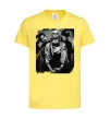Детская футболка Nirvana band photo Лимонный фото