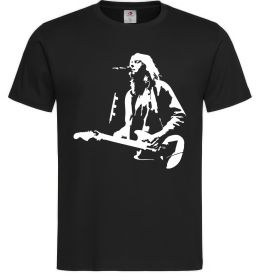 Мужская футболка Kurt Cobain guitar