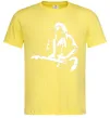 Чоловіча футболка Kurt Cobain guitar Лимонний Чоловіча футболка Kurt Cobain guitar Лимонний фото