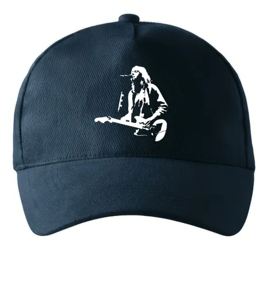 Кепка Kurt Cobain guitar Темно-синій фото