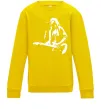 Детский Свитшот Kurt Cobain guitar Солнечно желтый Детский Свитшот Kurt Cobain guitar Солнечно желтый фото