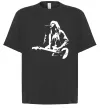 Футболка Оверсайз Kurt Cobain guitar Чорний Футболка Оверсайз Kurt Cobain guitar Чорний фото