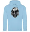 Чоловіча толстовка (худі) POD skeletons Блакитний фото