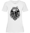 Женская футболка POD skeletons Белый Женская футболка POD skeletons Белый фото