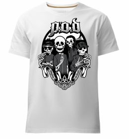 Чоловіча преміум футболка POD skeletons