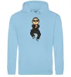 Жіноча толстовка (худі) Gangnam Psy Блакитний фото