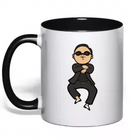 Чашка с цветной ручкой