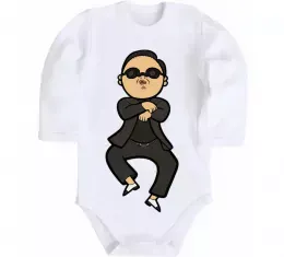 Детский боди Music smile Белый фото