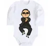 Детский боди Gangnam Psy Белый Детский боди Gangnam Psy Белый фото