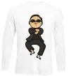 Лонгслів Gangnam Psy Білий Лонгслів Gangnam Psy Білий фото