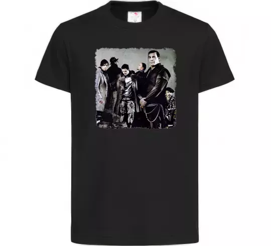 Детская футболка Rummstein group Черный фото