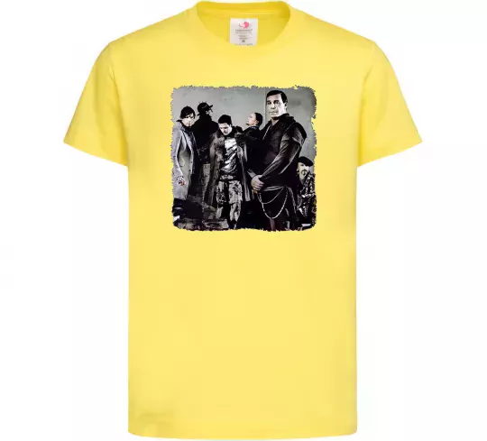 Детская футболка Rummstein group Лимонный фото