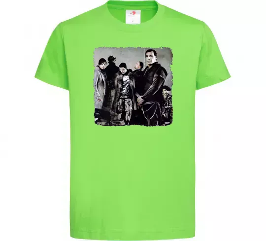 Детская футболка Rummstein group Лаймовый фото