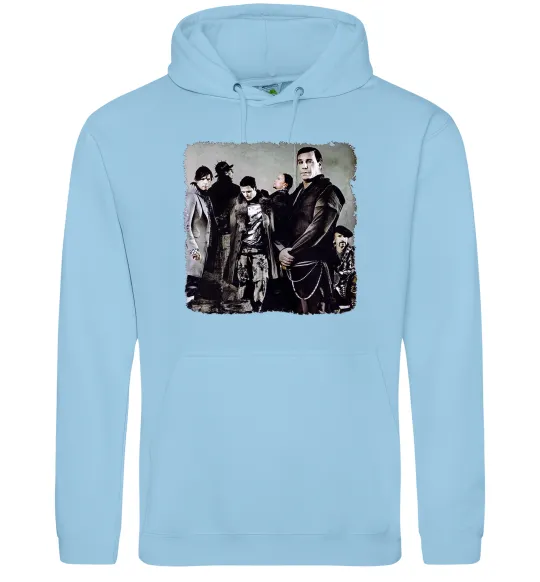 Жіноча толстовка (худі) Rummstein group Блакитний фото