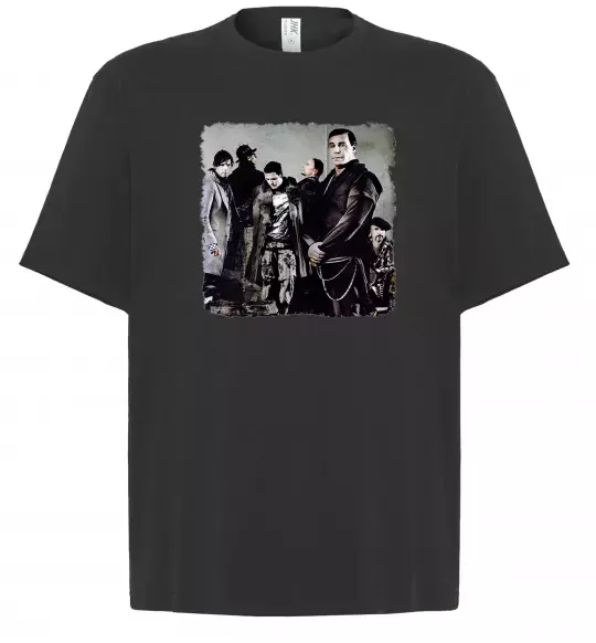 Футболка Оверсайз Rummstein group Черный фото