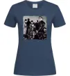Жіноча футболка Rummstein group Темно-синій фото