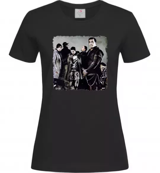 Жіноча футболка Rummstein group Чорний фото