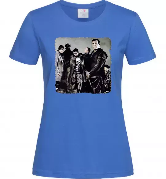 Жіноча футболка Rummstein group Яскраво-синій фото
