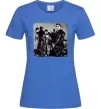 Жіноча футболка Rummstein group Яскраво-синій фото